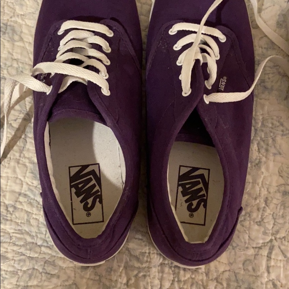 Purple Vans (Excellent Condition!) - Picture 8 of 11